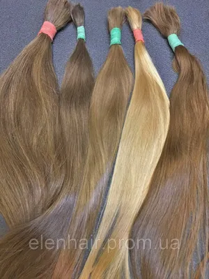 Купить Славянские неокрашенные русые волосы в срезах 50-60 см, цена  14627.44 грн — Prom.ua (ID#806471008)