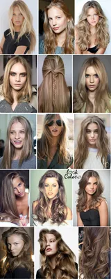 Русый цвет волос. Оттенки, краска, косы, макияж русоволосых | LOOKCOLOR