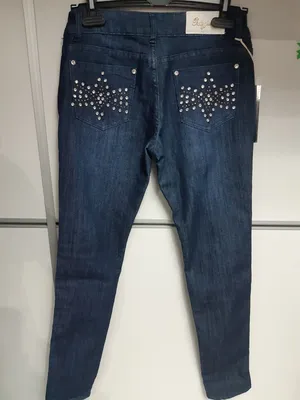 Джинсы Женские POLY JEANS Рваные со Стразами (ID#663942969), цена: 345 ₴,  купить на Prom.ua