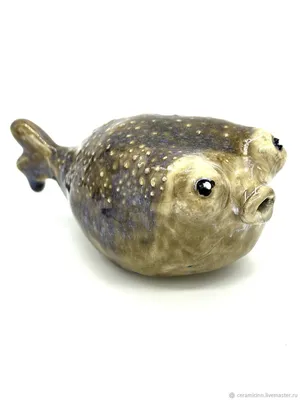 Статуэтка рыба Фугу – купить онлайн на Ярмарке Мастеров – SSB5GRU |  Статуэтки, Красноярск