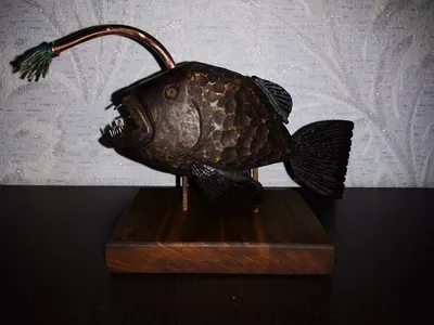 Рыба-удильщик или злой рыб | Пикабу