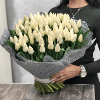 Белые тюльпаны — flordoranzh