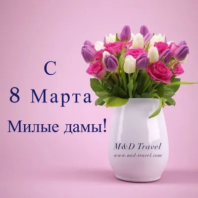 С 8 Марта, Милые дамы!