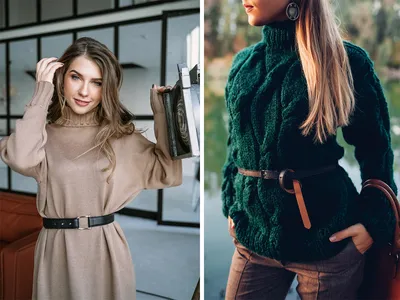 Длинный свитер женский шерсть яка | Доставка и примерка