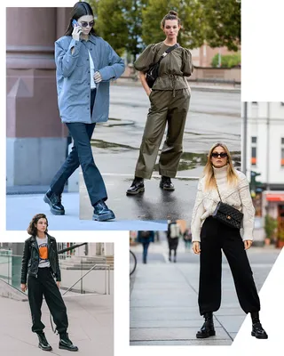 6 идей, с чем носить грубые ботинки | Style Everyday | Дзен