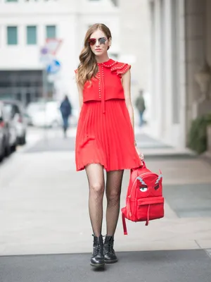 smart red dresses: кому, как и где нужно носить красное платье