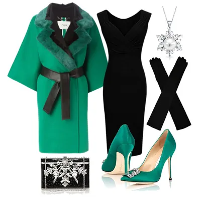 С чем носить зеленое пальто? - блог fursk.ru