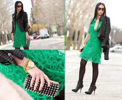 Зеленое платье – 2022. Как и с чем носить. Модные советы стилиста | Зеленое  платье, Модные стили, Платья