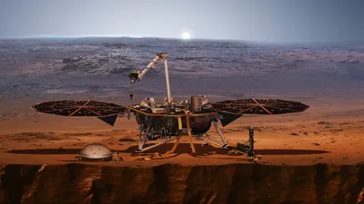 Космический аппарат InSight прислал первое качественное фото с поверхности  Марса — Naked Science