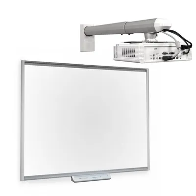 Купить: интерактивная доска smart board sbm680 с проектором smart v30 и  универсальным креплением digis dsm-14kw (sbm680iv4), цена - ООО ЦИФРОВАЯ  АЗБУКА