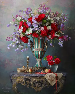 Натюрморт с цветами. Photographer Andrey Morozov