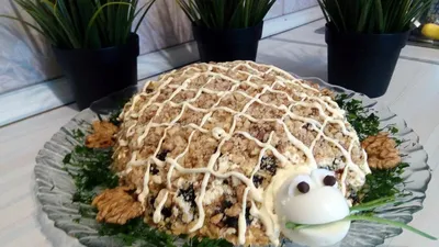Салат \"Черепаха\" - Легкий и Нежный | Turtle Salad Recipe - YouTube