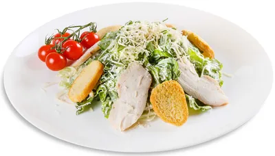 Купить салат Цезарь с курицей +-300 г, цены на Мегамаркет | Артикул:  100029484459