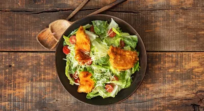 Салат с хрустящей курицей - Recipe Unilever Food Solutions