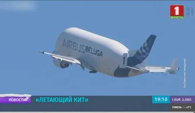 Авиационная Модель самолета Airbus A300B4-600ST Beluga 1:400