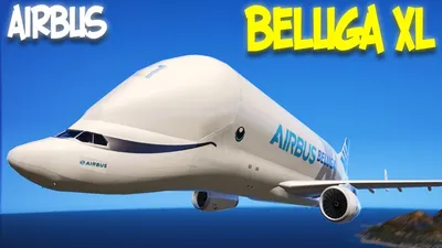 Модель самолета Airbus Beluga XL #2 1:400 LH4147