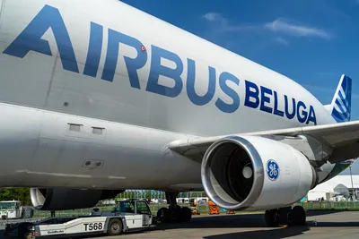 3D модель большого транспортного самолета Airbus Beluga XL 3D Модель $119 -  .3ds .blend .c4d .fbx .ma .obj .max - Free3D