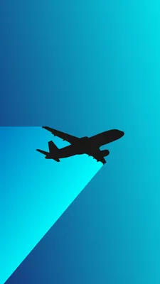 Обои минимализм, самолет, Минималистичный самолет, самолеты, воздушное  путешествие на телефон Android, 1080x1920 картинки и фото бесплатно