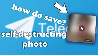 Как сохранить самоуничтожающиеся фото в Telegram с android | How to save  self-destructing photos? - YouTube