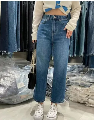 Джинсы AliExpress Simplee pearl tassels blue high waist jeans female casual  summer denim - «Очень красивые летние джинсы-бойфренды с бусинами и  завышенной талией. Замеры внутри.» | отзывы