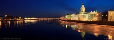 Панорамные фото ночного Санкт-Петербурга | Сайт фотографа Андрея Пашкевича