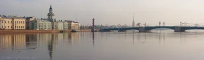 Панорамы Санкт-Петербурга на рассвете, Нева, центр города | Сайт фотографа  Андрея Пашкевича