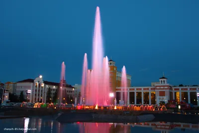 Саранск - город фонтанов