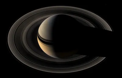 Обои фото, планета, кольца, Сатурн, орбита, Saturn, наса, Cassini, кассини  картинки на рабочий стол, раздел космос - скачать