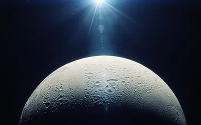 Фото Сатурна. Яркая звезда. Космическое пространство | Обои для телефона