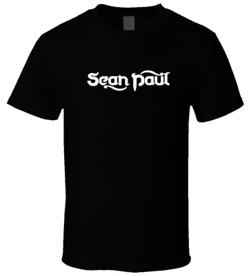 Черная футболка Sean Paul 4 - купить по выгодной цене | AliExpress