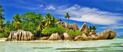 Обои на монитор | Красивые | фото, природа, сейшельские острова, сейшелы,  камни
