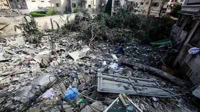 Около 50 тысяч жителей сектора Газа лишились крова, заявили в Палестине -  РИА Новости, 21.05.2021