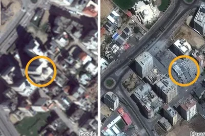 BB.lv: Почему сектор Газа выглядит размытым на картах Google?