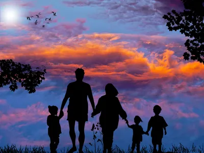 Семья картинка #341595 - Счастливая семья Изображения – скачать бесплатно  на Freepik - скачать