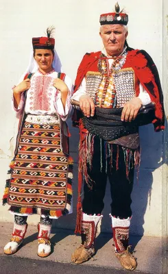 Сербский национальный костюм. Serbian national costume | Пикабу