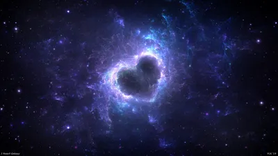 Космос в виде сердца - 62 фото