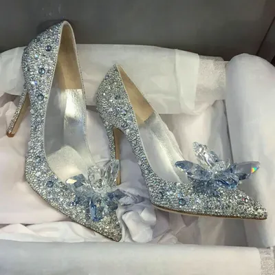 Silver Glitter Stiletto Heel Court Shoes | New Look