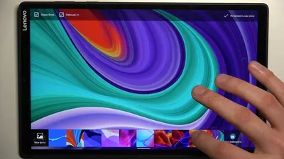 Lenovo Tab M10+ | Как поменяь обои на Lenovo Tab M10+ / Новая заставка  экрана Lenovo Tab M10+ - YouTube