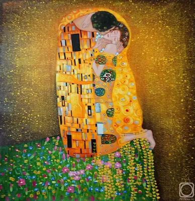 Поцелуй» картина Минаева Сергея маслом на холсте — заказать на ArtNow.ru