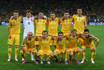 Фубтбольная команда - сборная украины - обои на рабочий стол
