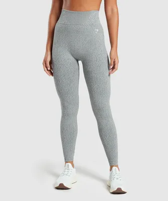 Gymshark Marl Seamless Leggings - Light Grey Marl/Dark Grey Marl/Smokey  Grey | Gymshark