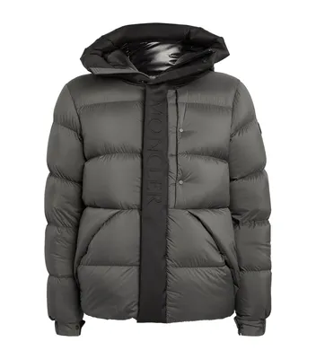 Grey Moncler Maya Short Down Jacket - Short Down Jackets for Men | Moncler  US