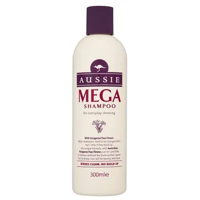 Aussie Mega Shampoo 300ml - Walmart.com