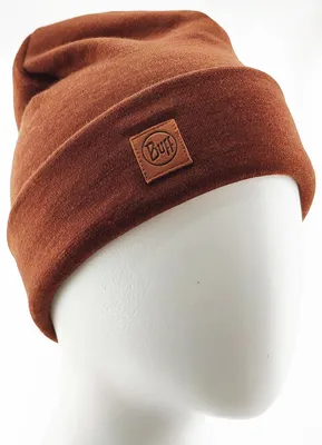 Теплая шерстяная шапка Buff Hat Wool Heavyweight Sienna - купить по  выгодной цене | Актив Спорт