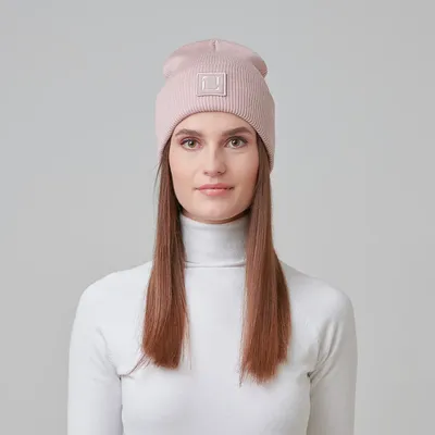 Комплект шапка бини с шевроном + снуд (белый экрю) — одежда и обувь в  интернет-магазине LaFamily