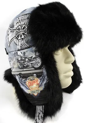 Женская шапка ушанка из чернобурки купить в интернет-магазине