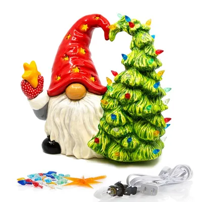 Shy gnome with Christmas hat - big | Patterns | - Hobbii.com
