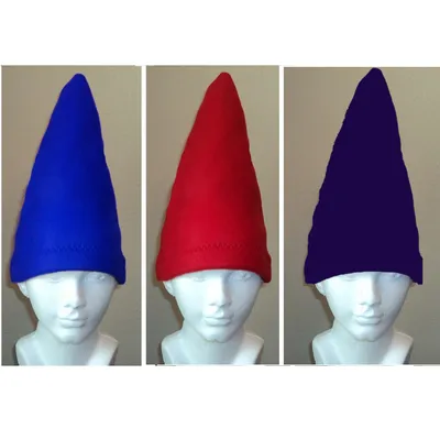 One Gnome Hat Your Choice of Red or Blue Halloween Costume Dress up Garden  Party Dunce Cap - Etsy