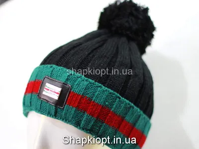 Camel GG-patch Web stripe wool bobble hat | Gucci | MATCHES UK