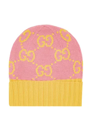 Gucci Monogram Beanie Hat, $149 | farfetch.com | Lookastic
